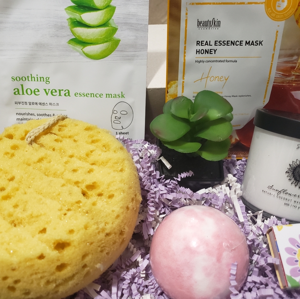 Deluxe spa gift box